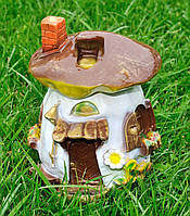 Садова фігура Гриб-будиночок