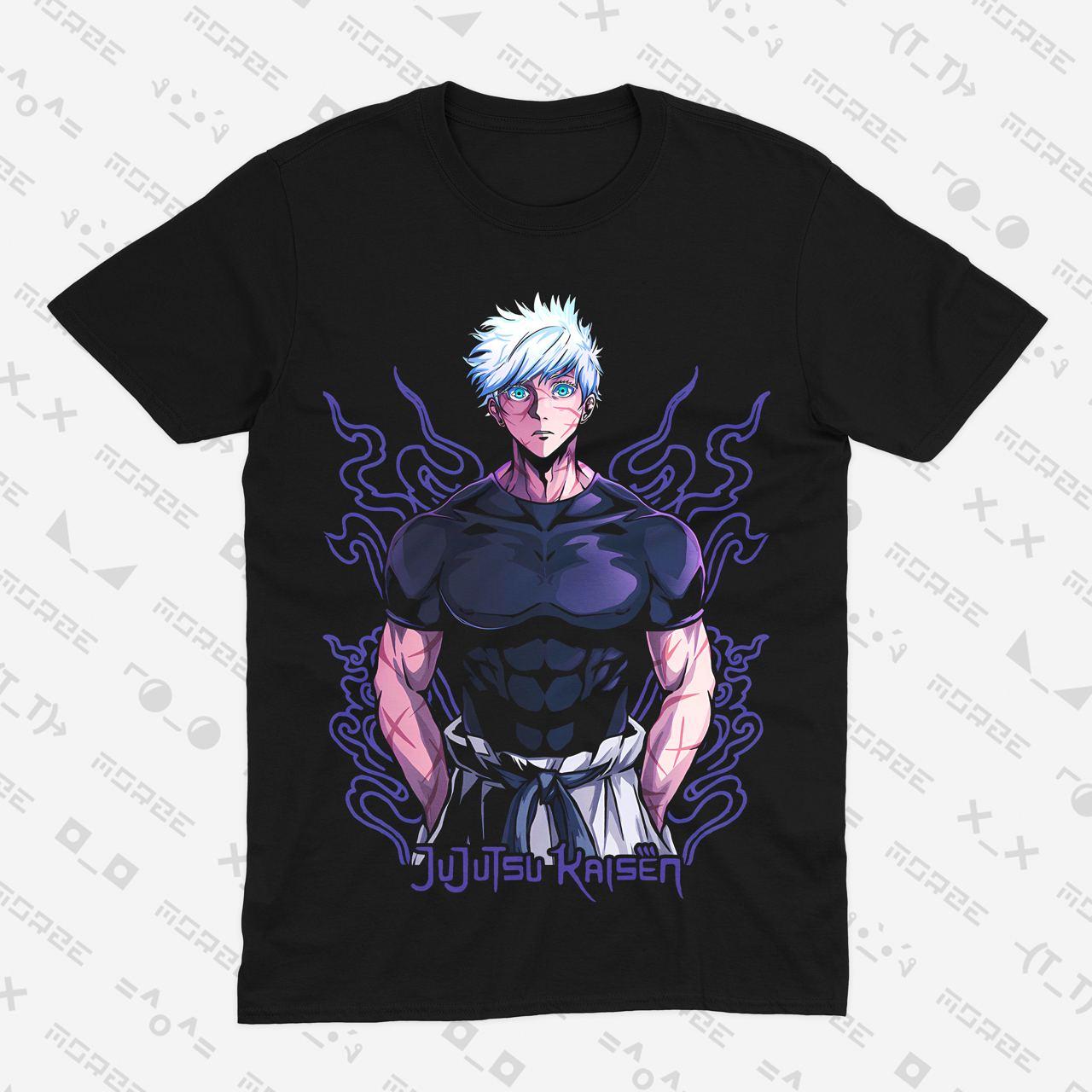 Футболка чорна Morze Jujutsu Kaisen V13, фото 1