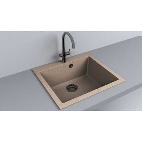 Кухонна мийка Fancy Marble Jersey 560 пісок, фото 1