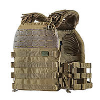 Плитоноска M7 Койот с быстрым сбросом. MOLLE