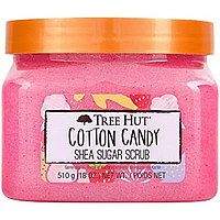 Сахарный скраб для тела Cotton Candy Sugar Scrub TREE HUT 510 гр