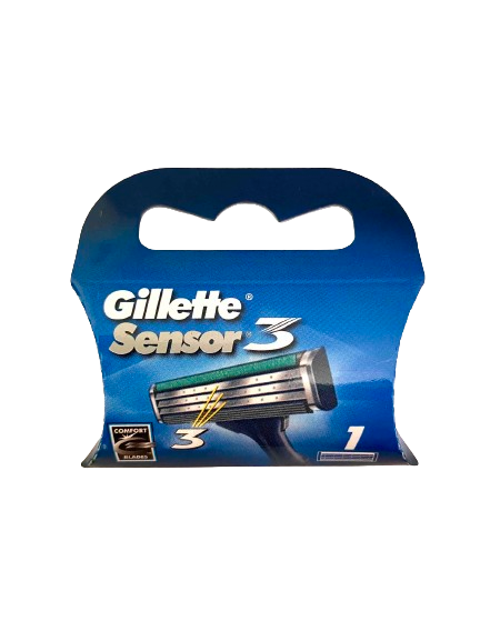 Змінна касета Gillette Sensor3, на 3 леза (1шт.)