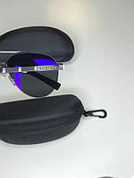 Стильные солнцезащитные очки Louis Vuitton, черные брендовые очки от солнца с твердым чехлом