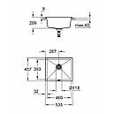 Кухонна мийка Grohe K700 31654AP0, фото 2