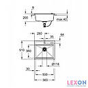 Кухонна мийка Grohe K700 31655AP0, фото 2