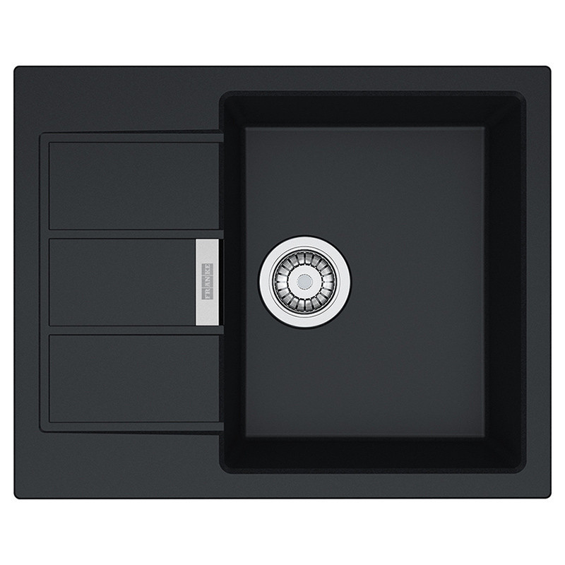 Кухонна мийка Franke S2D 611-62 черный (143.0627.288), фото 1