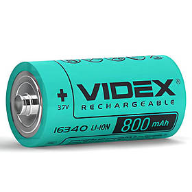Акумулятор Videx 16340 Li-ion 800mAh