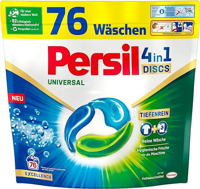 Капсули для прання універсал Persil 4 в 1 76 шт, фото 1