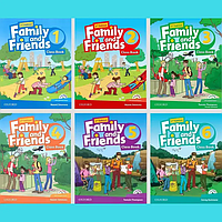 Audio, CD, Video Family and friends starter, 1, 2, 3, 4, 5, 6