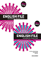 English file Intermediate Plus 3rd edition Students`s Book + Workbook