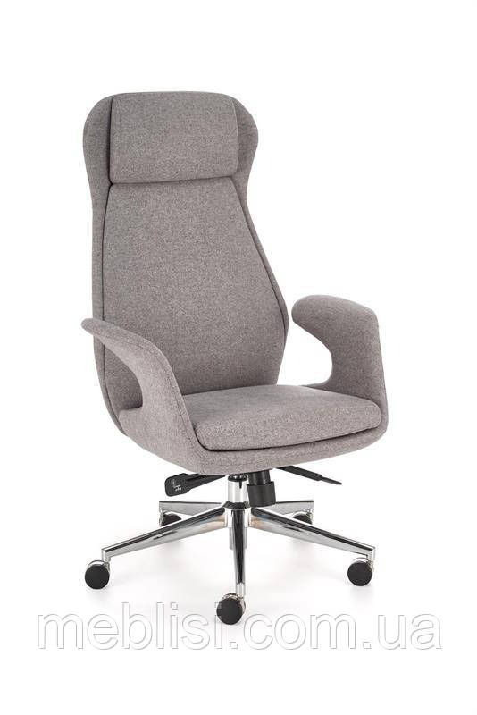 Крісло комп'ютерне KEVIN світло сірий (Halmar)