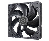 SilverStone Корпусний вентилятор Shark Force SF140B, 140mm, 2200rpm, 4pin PWM, 38.3dBa, чорний