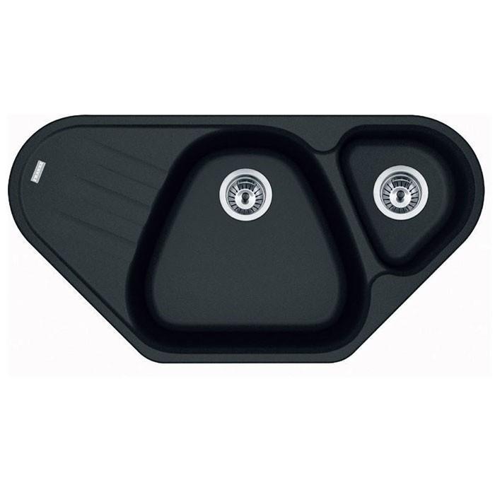 Кухонна мийка Franke ANTEA AZG 661-E онікс (114.0499.223), фото 1