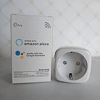 Умная WiFi розетка 20А с счетчиком электроэнергии, Белая / Розетка Smart Plug