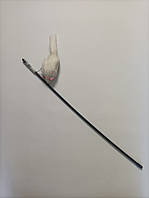 Удочка-дразнилка для котов мышка пушистая на шнурке, 47 см+ 50 см