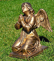 Садова фігура Ангел молиться (55х36х39 см), фігурка янгола на могилу