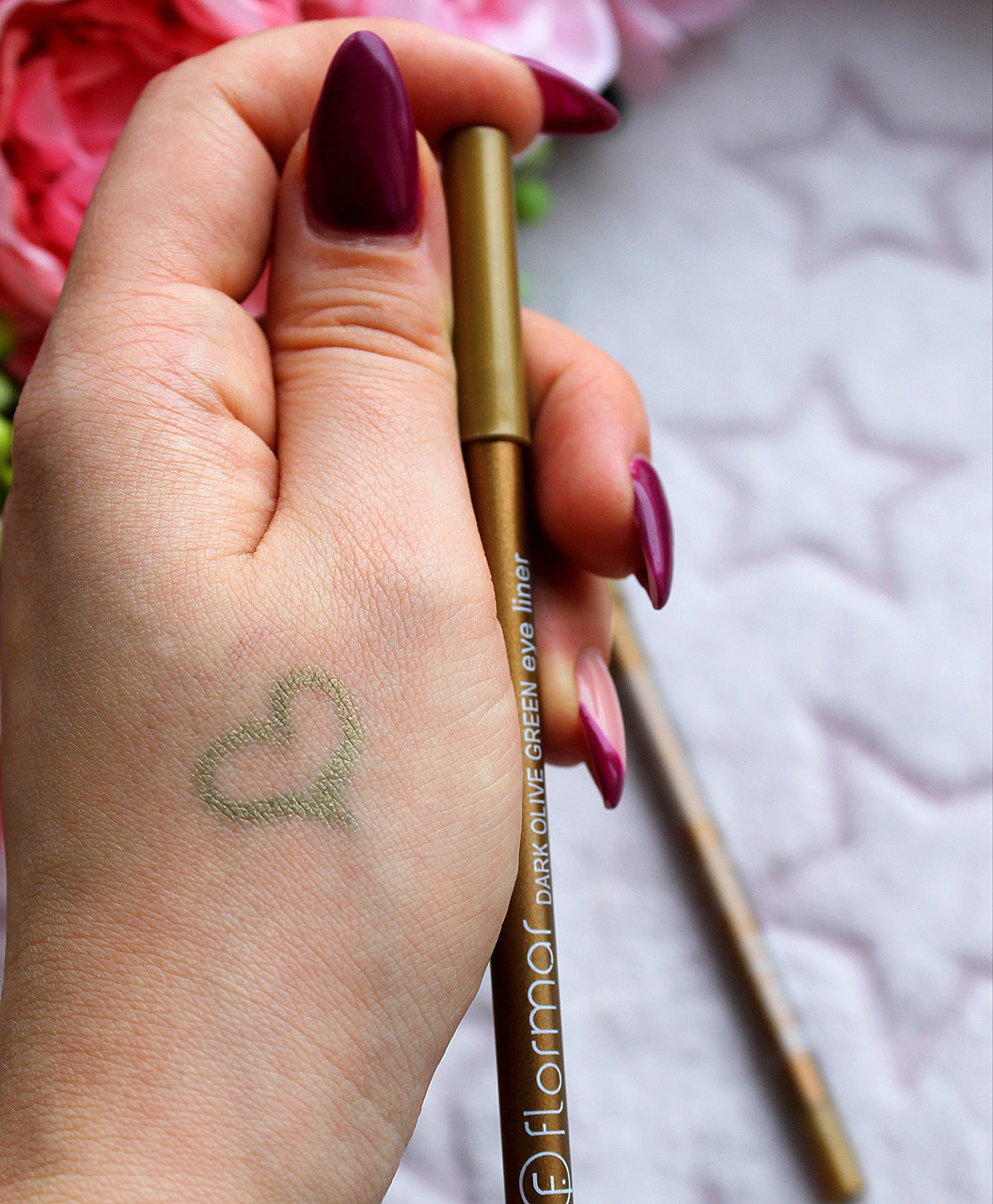 Гелевий олівець-підводка для очей Flormar Eyeliner
Dark Olive Green