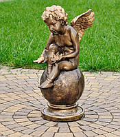 Садова фігура Ангел з лілією