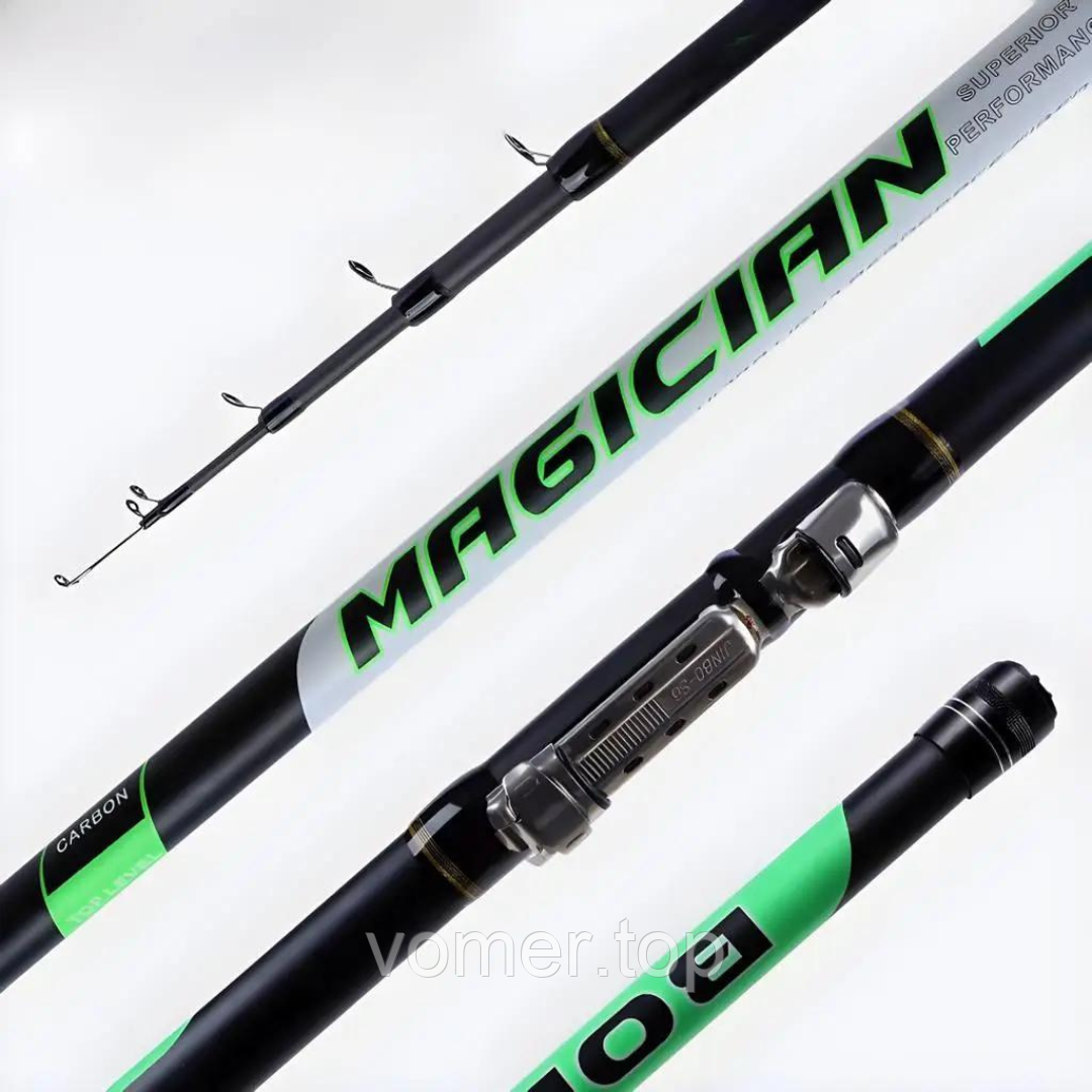 Вудлище Feima Magician 5м 50-100г 240 г Carbon для бічного кивка