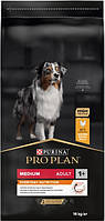 Сухой корм PRO PLAN Medium Adult для взрослых собак средних пород с курицей 14 кг