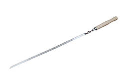 Шампур DV — 580 х 10 мм дерев'яна ручка
