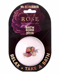 Бомбочка для ванни Mr.Scrubber Rose Floral Dreams 200 г