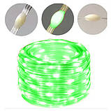 Гірлянда декоративна вулична вулична світлодіодна Led 22м 200led Зелена, фото 2