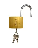 Замок навісний EUSAM 75 мм (жовтий)