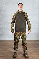 Качественный костюм для военных хищник саржа камуфляж тактический мужской армейская форма статутная нгу летняя