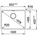 Кухонна мийка Franke MRG 110-52 цукру (135.0668.454), фото 2