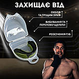 Капа для боксу боксерська для зубів Everlast Evergel Одностороння Зелений (Evergel), фото 3