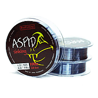 Волосінь ASPID SINKING 100м Сіра 0,18мм