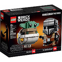 LEGO Star Wars Brickheadz: The Mandalorian &amp, The Child (75317)