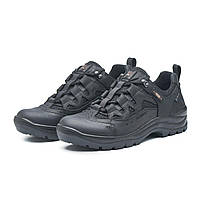 Тактические кроссовки черные женские летние 34-35-36 размера PAV для ВСУ,армейские,кожаные,кожа+сетка на лето