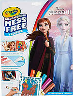 Раскраска и Mess Free маркеры Холодное сердце Crayola Frozen