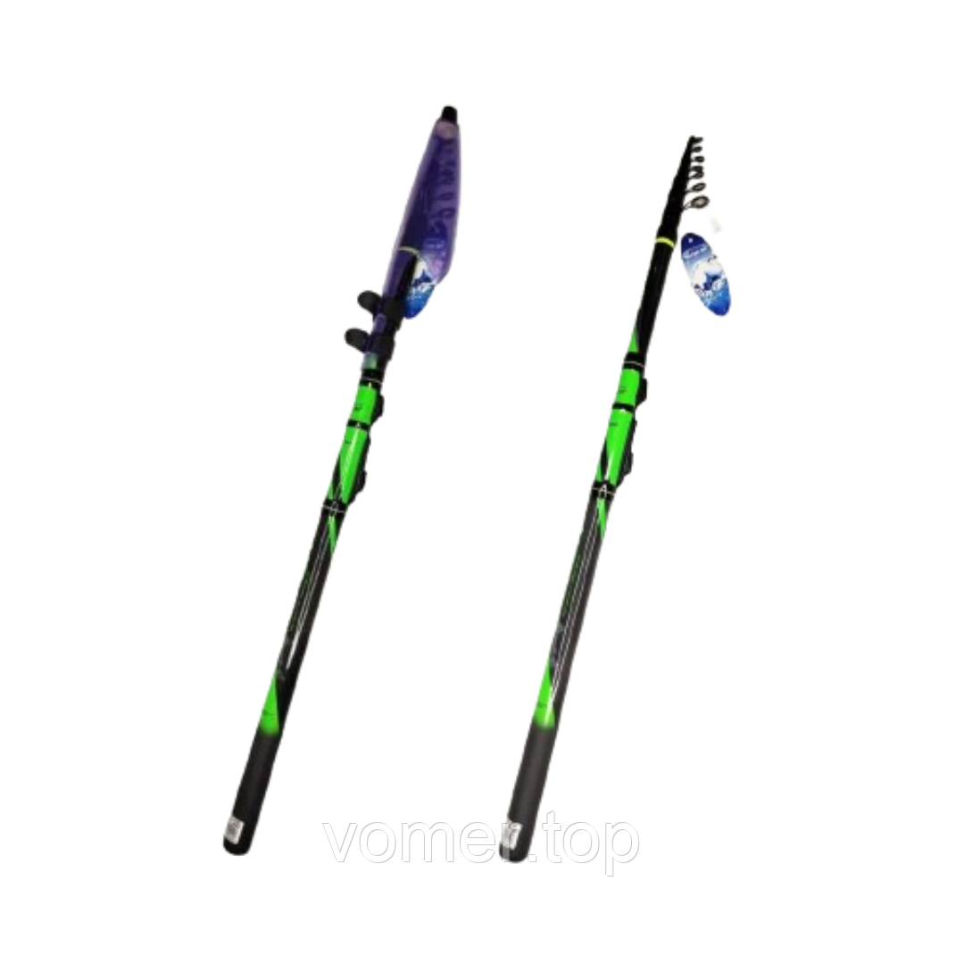 Вудилище Trout 10-30 г 4.5m 230 г Carbon з кільцями