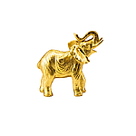 Статуетка Індійський слон 15 см колір - золото (2007-150)