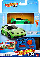 Машинка Хот Вилс Порше 911 1:64 на пульте управления Hot Wheels RC Porsche 911 HLT20