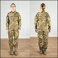 Тактичний військовий польовий армійський костюм, форма піксель жіночий, тактичний та формений одяг