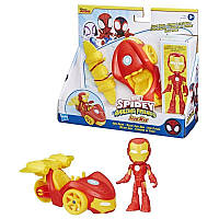 Игровой набор Марвел Спайди и его удивительные друзья Marvel Spidey Iron Racer Set F7458