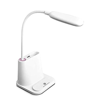 Настільна лампа безпровідна з функцією Power Bank Білий (KG-11587)