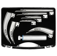 Набір ларингоскопів Макінтош + Міллер (McIntosh + Miller), 7 клинків, в кейсі