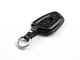 Шкіряний чохол для ключа BMW X3, X5,X6, X7, 3-series, 5-series, 7-series, X5M, X6M, X7M, M5, M8 (чорний), фото 5