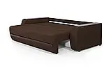 Диван прямий Осака (стандарт) рогожка коричневий, фото 5