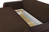 Диван прямий Осака (стандарт) рогожка коричневий, фото 7