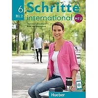 Учебник и рабочая тетрадь Schritte international Neu 6 Kurs- und Arbeitsbuch mit Audios online