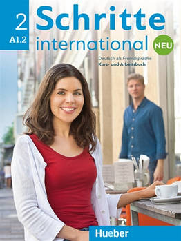 Підручник та робочий зошит Schritte international Neu 2 Kurs- und Arbeitsbuch mit Audios online