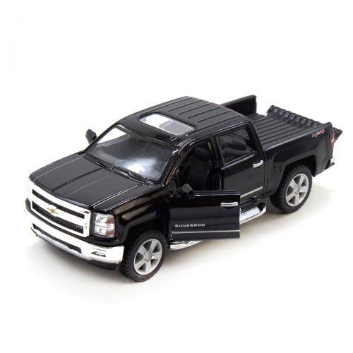 Машинка KINSMART "Chevrolet Silverado" (чорна) - фото 1 - id-p1793381382