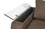 Диван прямий Осака (стандарт) рогожка бежевий, фото 8