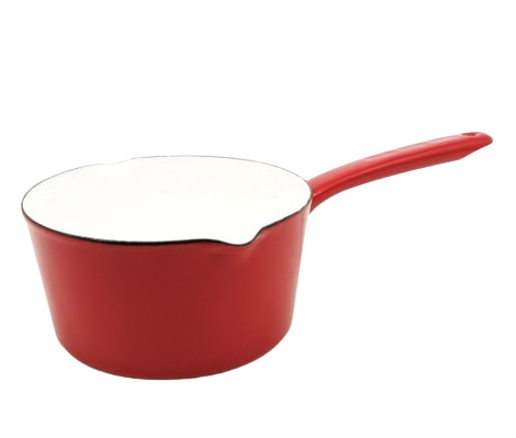 Ківш кухонний Styleberg емальований 16 см RED Helios 2060-A Оригінал